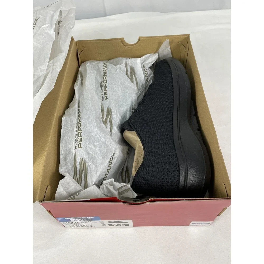 Skechers GO WALK Arch Fit Grand Select Athletic Shoes Men's 7.5 Black 216126 BBK
